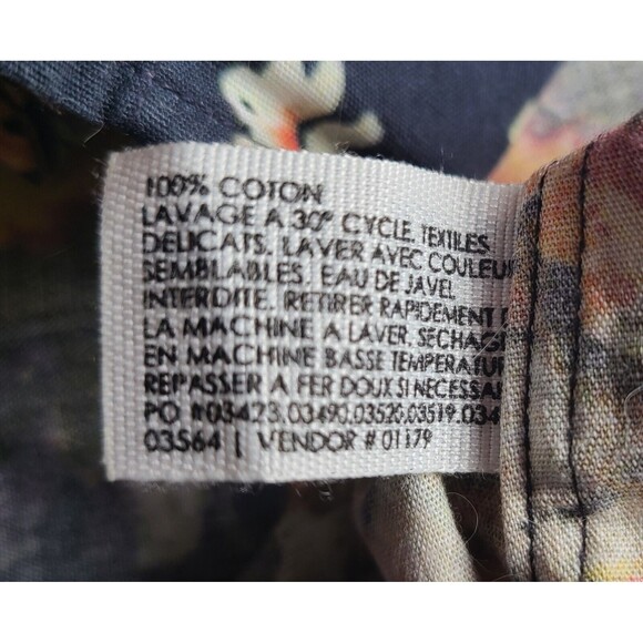 Club Monaco Floral Longsleeve Button-Up Collared Dress Shirt Mens Large Slim Fit - Picture 4 of 8